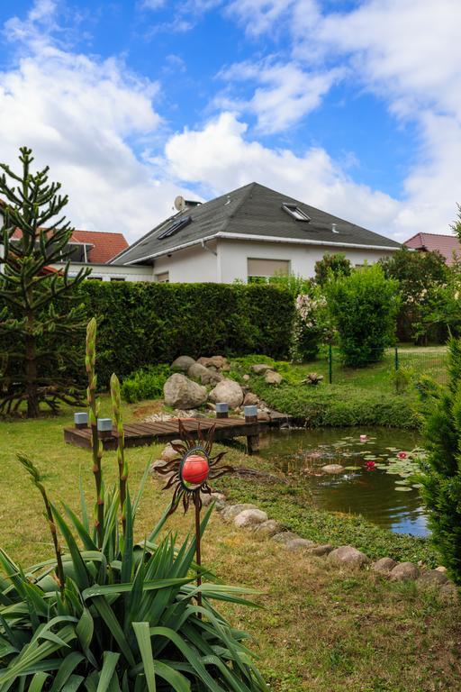 Hotel-Pension Am Rosarium Зангерхаузен Екстериор снимка